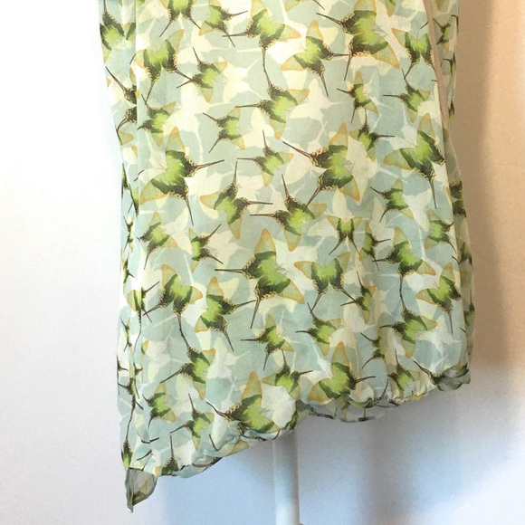 Cabi faux wrap blouse, Sz Large, short sleeve - Picture 5 of 5